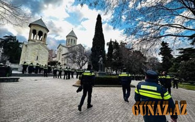 Tbilisidəki etirazlarda həbs olunanların sayı açıqlandı