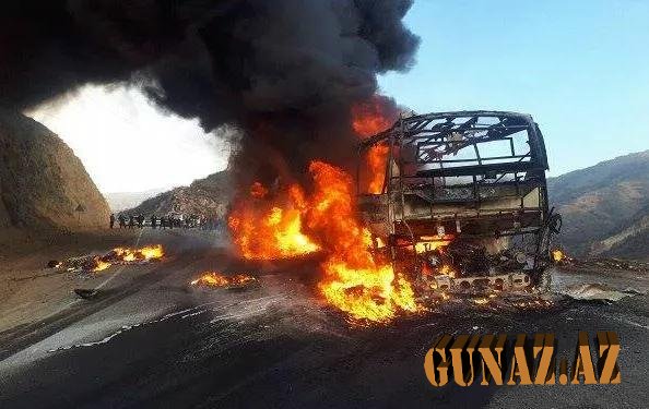 Ümrə ziyarətinə gedənlər dəhşətli qəzaya düşdü