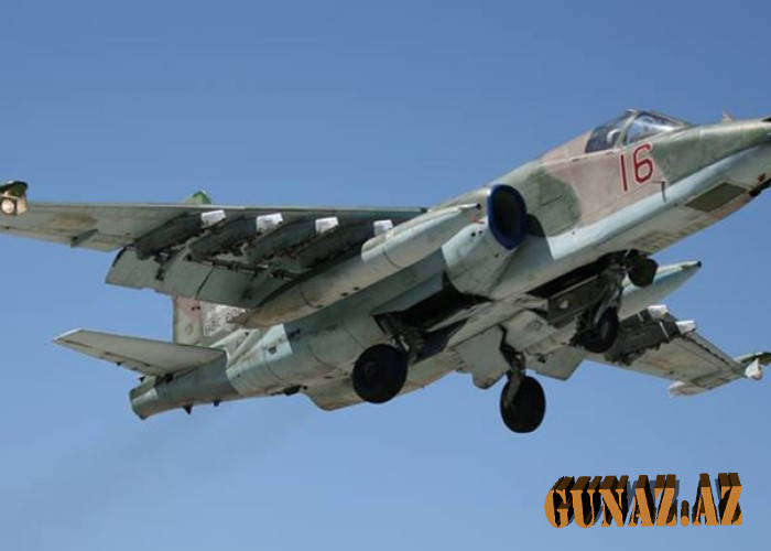 Rusiya bombardmançısı Ukraynada vuruldu