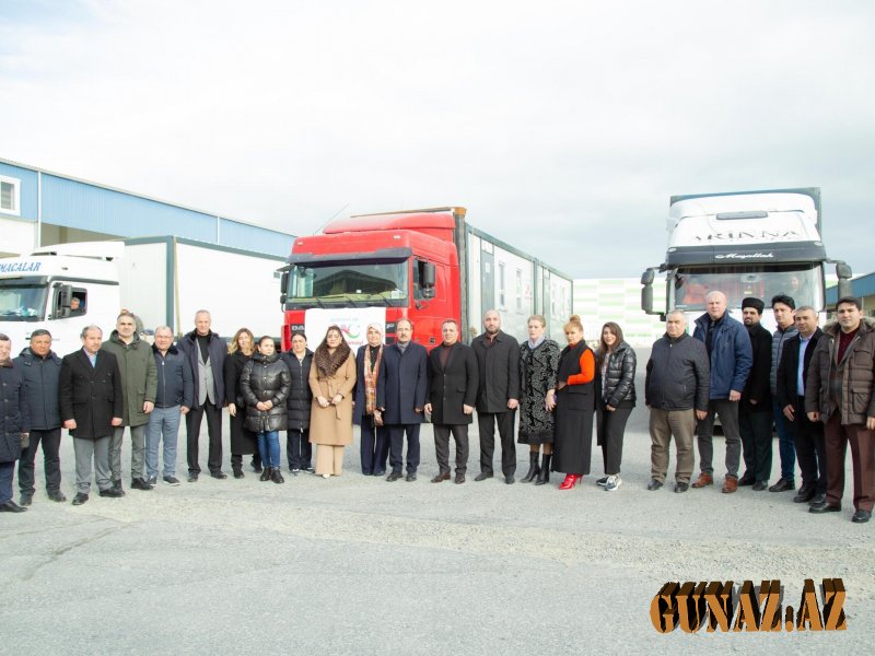 Türkiyədə zəlzələdən əziyyət çəkən qadınlara 8 mart bayramı sovqatı göndərildi