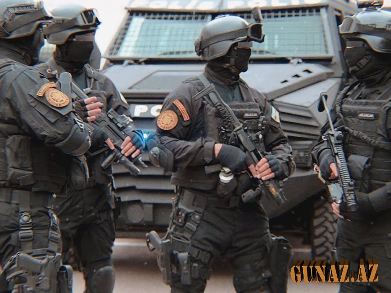 Polis atəş açanları ölkədən qaçarkən saxladı