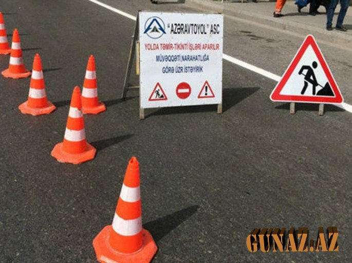 Bakıda bu yol qismən məhdudlaşdırılır