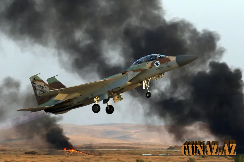 İranın mövqeləri bombardman edildi