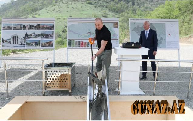 Laçının Şəlvə kəndi yenidən QURULUR
