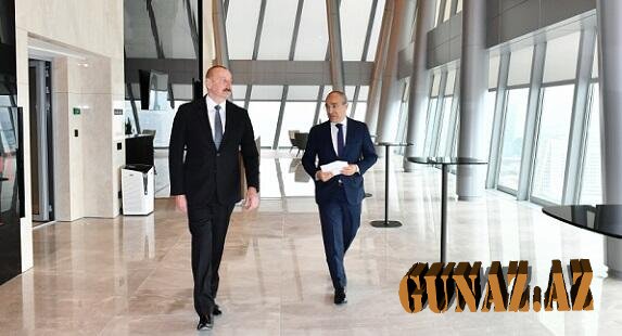 İlham Əliyev bu nazirliyin yeni binasının açılışında