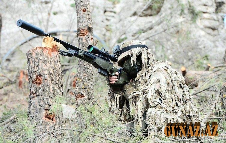 Atışma zamanı erməni snayperçilər məhv edildi