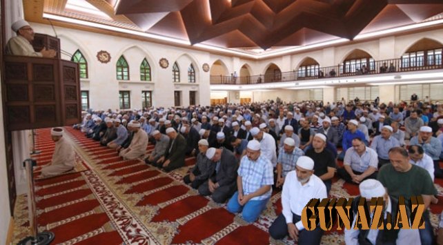 Bayram namazının vaxtı açıqlandı