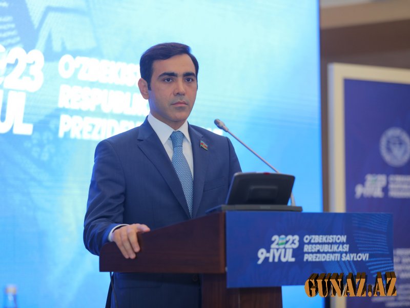 Azərbaycanlı deputatlar Özbəkistanda seçkiləri müşahidə ediblər - Fotolar