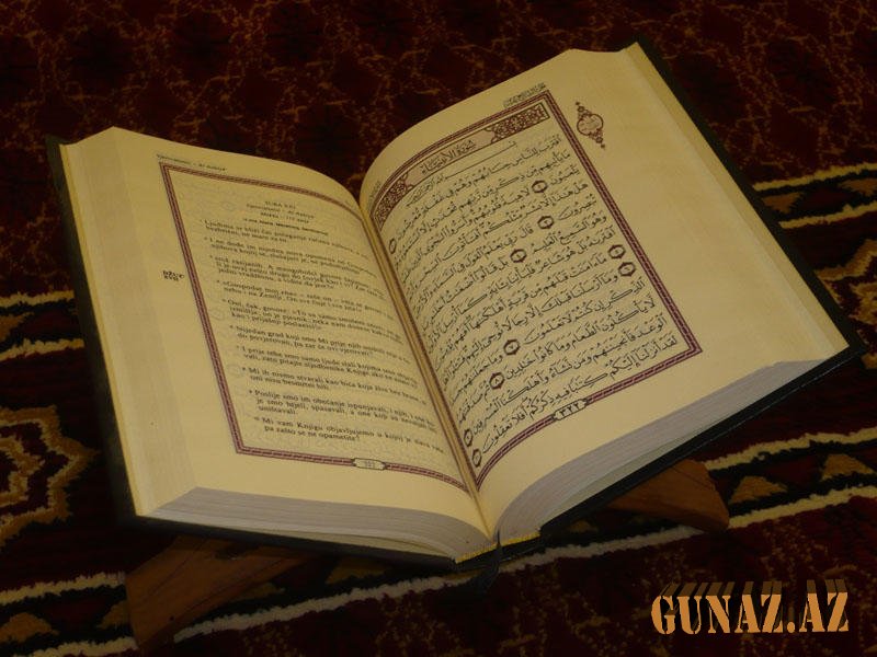Quran yenə yandırıldı