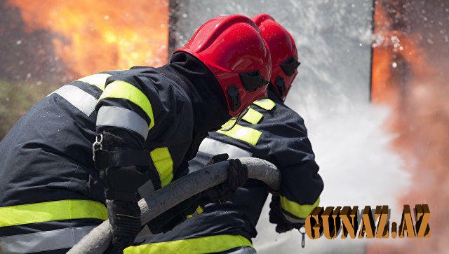 İsmayıllıda yanğın başladı