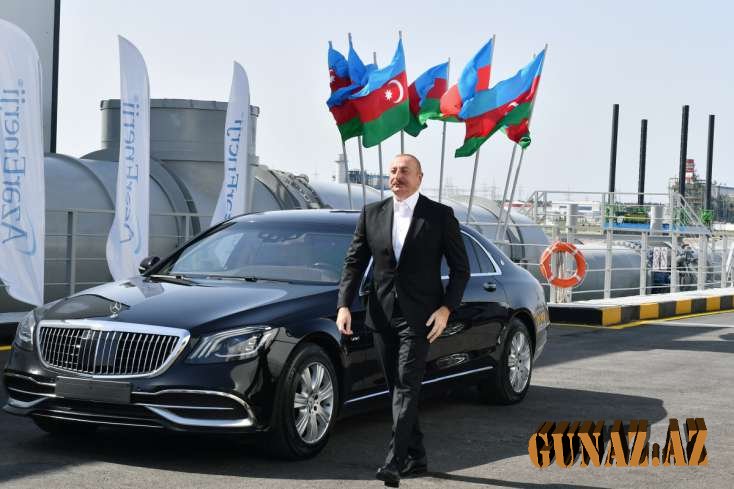 İlham Əliyev açılışda iştirak etdi