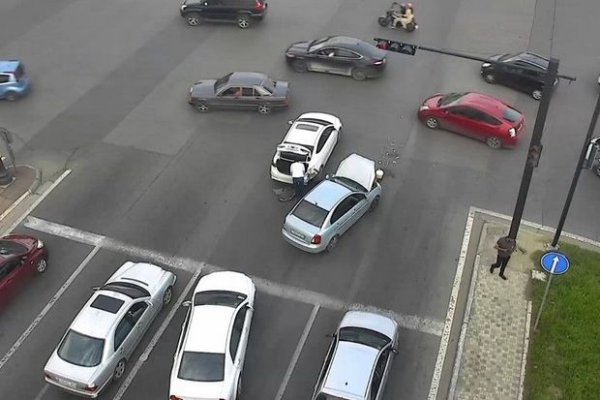 Bakıda qəza: sıxlıq yarandı