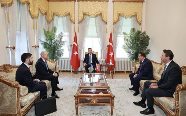 Səfirimiz Türkiyənin vitse-prezidenti ilə görüşdü