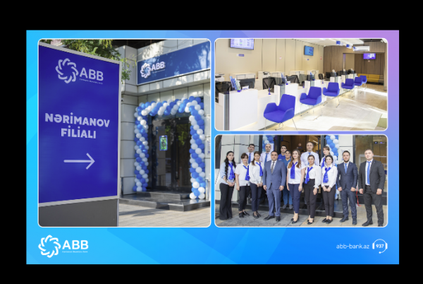 ABB Nərimanovda yeni filial yaratdı