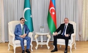 İlham Əliyev Pakistanın baş naziri ilə görüşdü