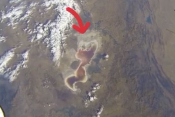 Urmiya gölünün kosmik stansiyadan yeni görüntüsü - VİDEO
