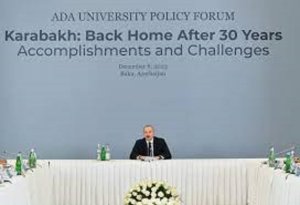 İlham Əliyevin Qarabağla bağlı forumda səsləndirdiyi fikirləri DÜNYA QƏBUL EDİR