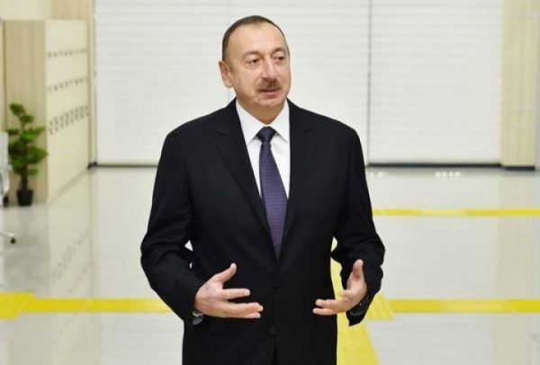 İlham Əliyev Lənkəranda açılış etdi