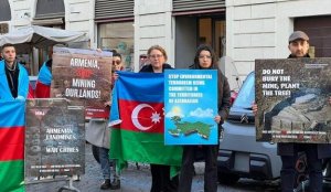 Romada mina terroruna qarşı aksiya keçirildi