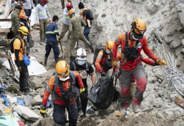 Torpaq sürüşməsi nəticəsində ölənlərin sayı artdı