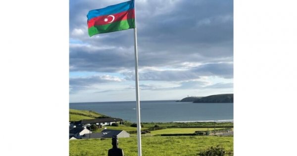 İrlandiyada Azərbaycan Bayrağı QALDIRILDI