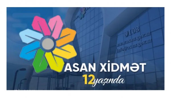 "ASAN xidmət"in yaradılmasından 12 il ötür