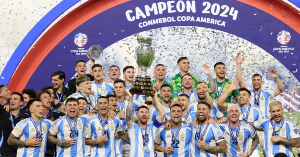 Argentina ardıcıl ikinci il Amerika Kubokunun qalibi oldu