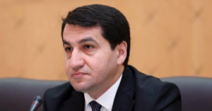 Hikmət Hacıyev missiyasının başa çatması münasibətilə Polşanın səfiri ilə görüşdü