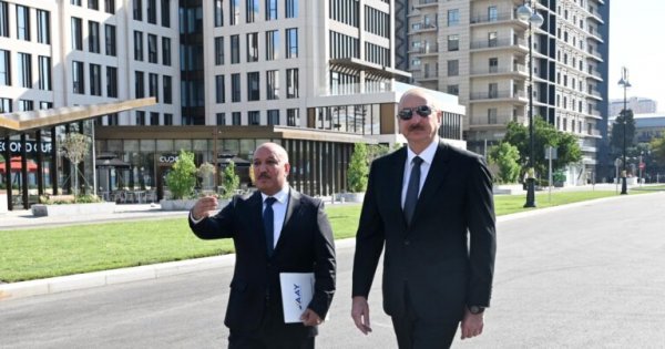 Prezident “Cavanşir” körpüsünün açılışında iştirak etdi - YENİLƏNDİ