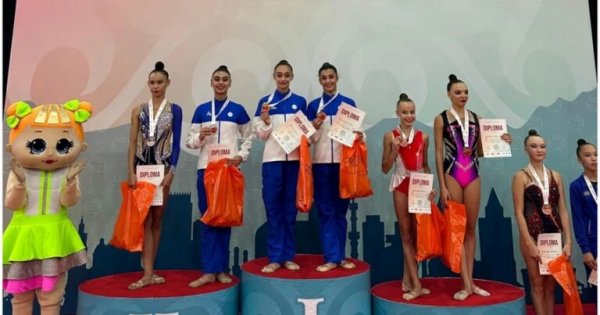 Azərbaycan gimnastları Qazaxıstanda üç medal qazandılar