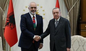 Ərdoğan Edi Rama ilə Qəzzanı müzakirə etdi
