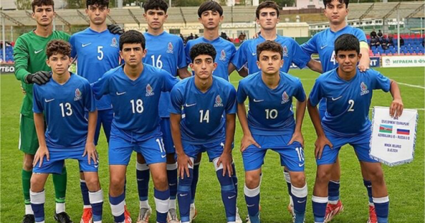 Azərbaycan millisi UEFA İnkişaf Turnirində ikinci oyununu keçirdi