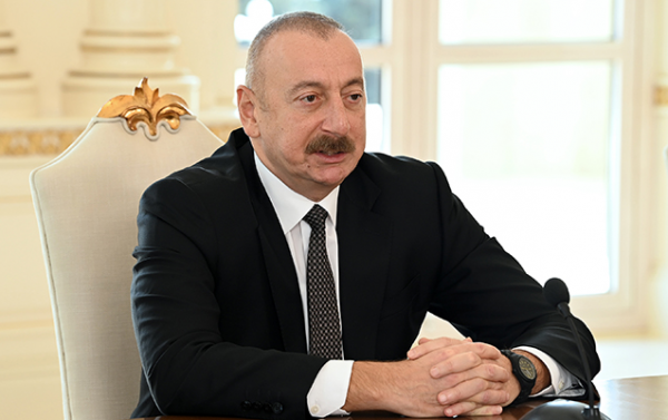 Prezidentdən həmkarına məktub