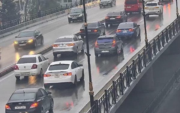 Bu yollarda tıxac var