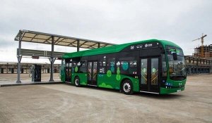 Bakıda istifadəyə verilən elektrikli avtobusların sayı...
