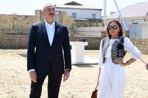İlham Əliyev Xankəndiyə getdi