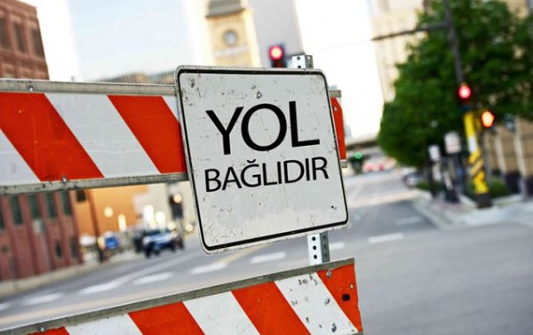 Sabah bu küçə bağlı olacaq