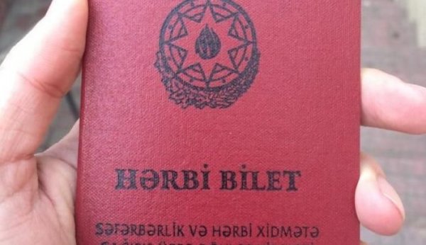 Hərbi biletlərlə bağlı əhaliyə VACİB XƏBƏR
