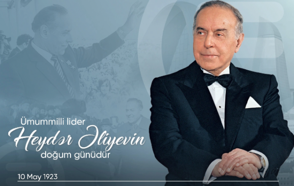 Heydər Əliyevin anadan olmasının 102-ci ildönümüdür