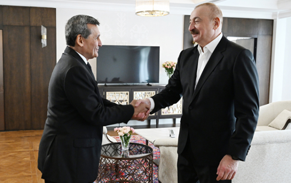 Prezident Xankəndidə qəbul keçirdi - Fotolar