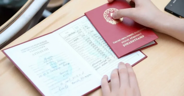 Qırmızı attestat alanların sayı açıqlandı
