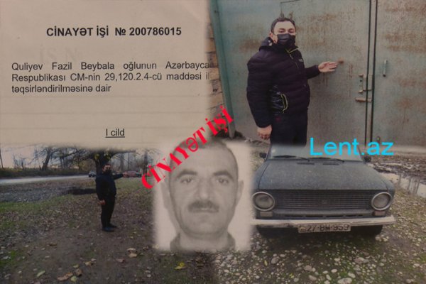 Arvadını döyüb qaynını GÜLLƏLƏDİ - QANDONDURAN CİNAYƏT