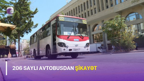 206 saylı avtobusdan ŞİKAYƏT VİDEO