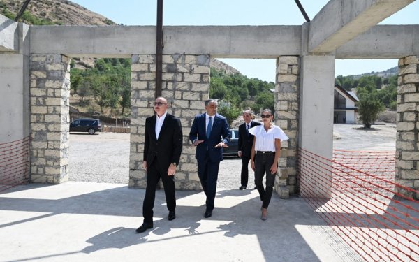 Prezident və birinci xanım “Hacıkənd” istirahət MƏRKƏZİNDƏ - YENİLƏNİB