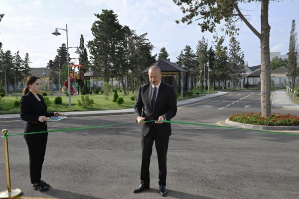 Prezident açılış etdi