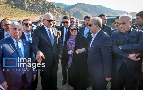 Şahin Mustafayev İranda Ağbənd-Kəlalə, Ordubad-Siyahrud KÖRPÜSÜNÜN TİKİNTİSİNDƏ