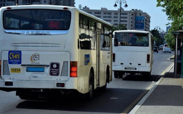Bu marşrutun avtobusları yenilənir