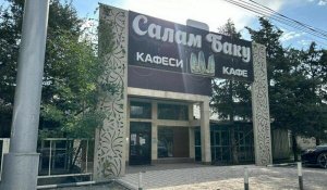 Bişkekdə “Salam Baku” kafesi sökülür