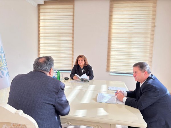 Hicran Hüseynova Sumqayıtda vətəndaşlarla növbəti qəbul keçirib