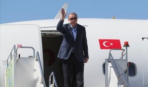 Ərdoğan Azərbaycana gəldi
